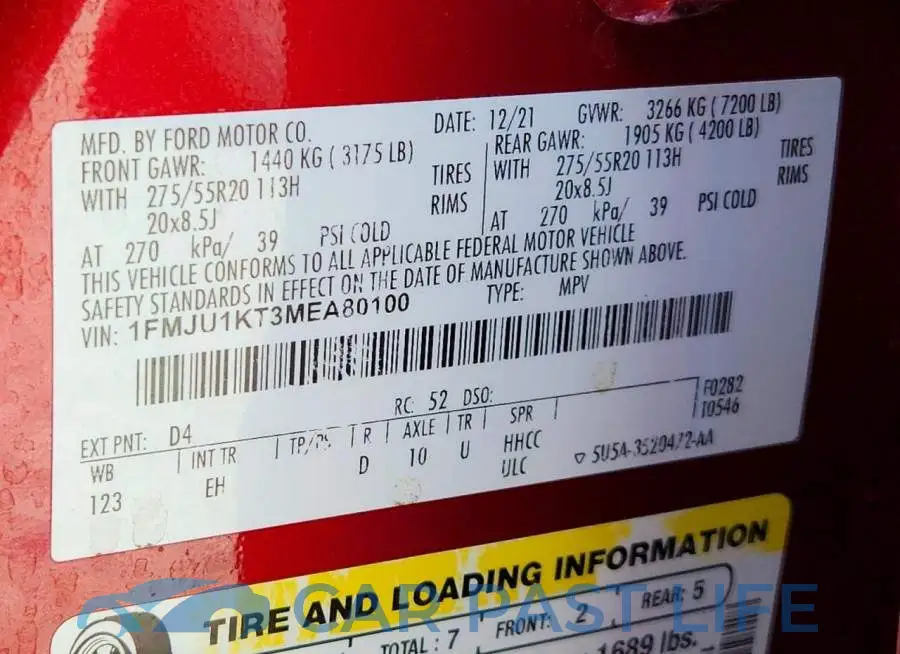 1FMJU1KT3MEA80100# 14