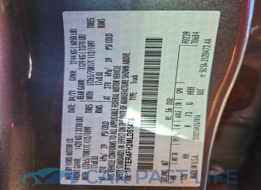 1FTER4FH2MLD51478# 12