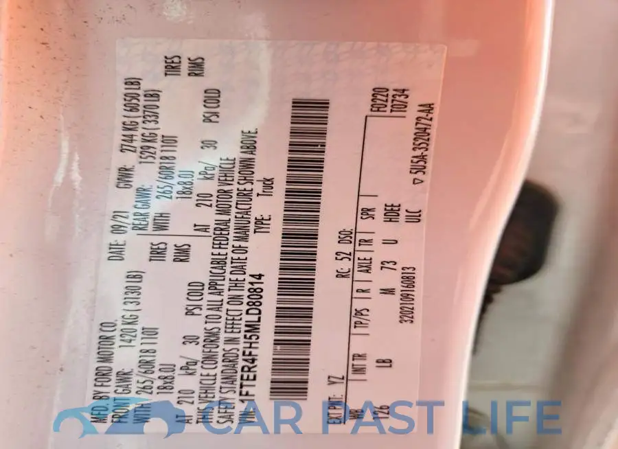1FTER4FH5MLD80814# 12
