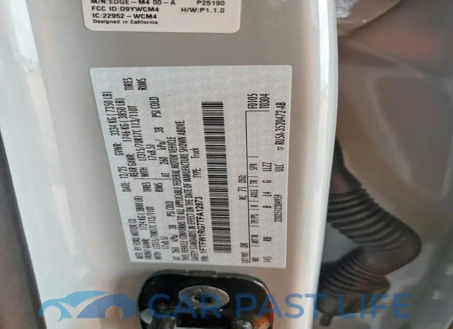1FTFW1RG7TFA12873# 12