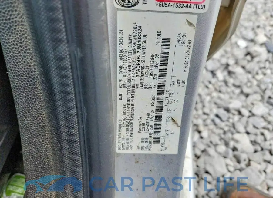 3FADP4BJ7JM108324# 13