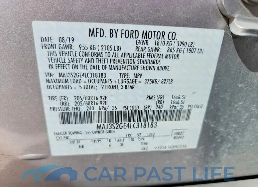 MAJ3S2GE4LC318183# 13