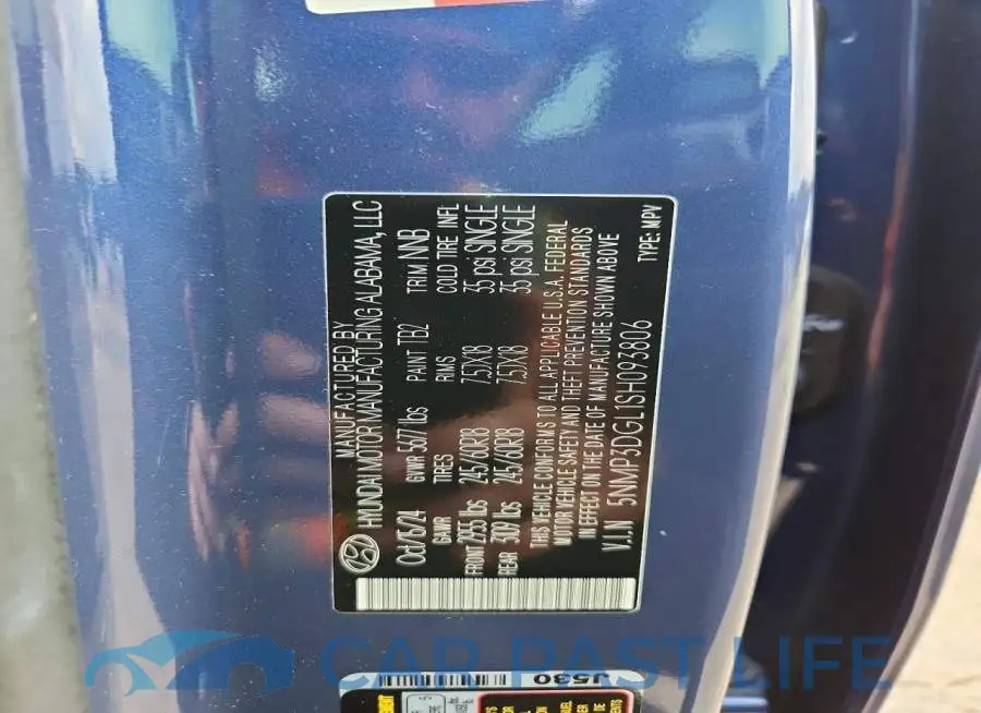 5NMP3DGL1SH093806# 13