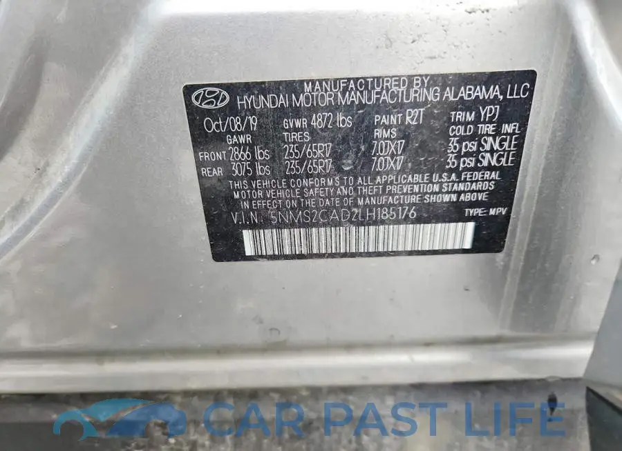 5NMS2CAD2LH185176# 13