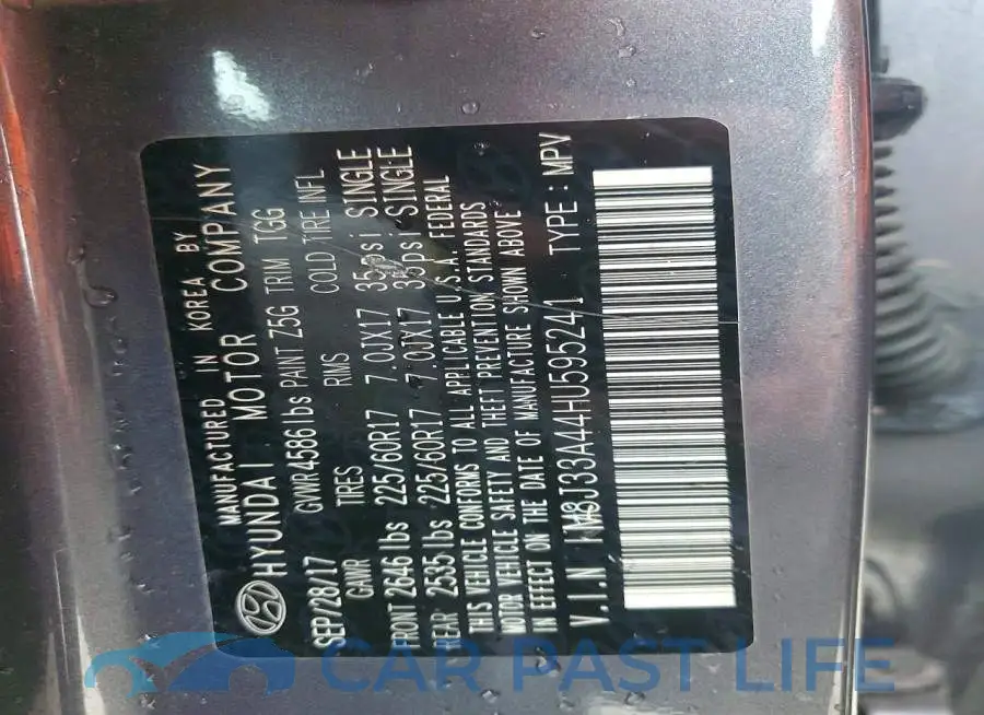 KM8J33A44HU595241# 13