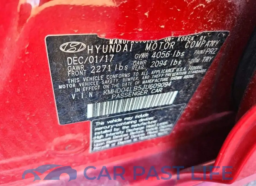 KMHD04LB5JU609094# 12