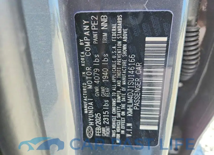 KMHLM4DJ1SU146166# 12