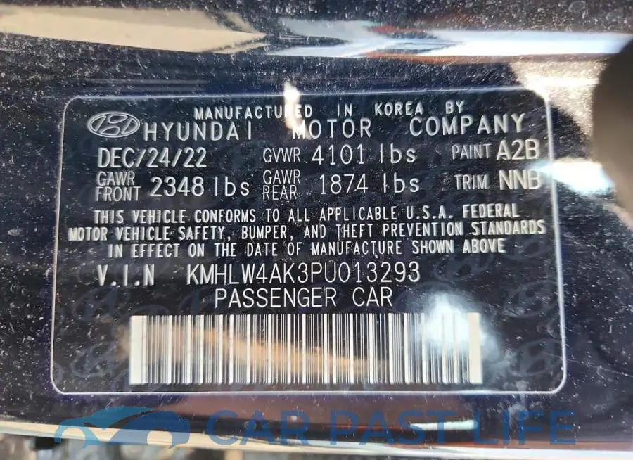 KMHLW4AK3PU013293# 12