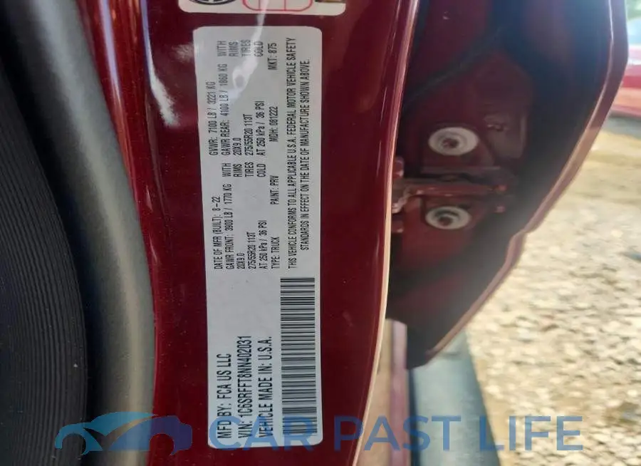 1C6SRFFT8NN402031# 12