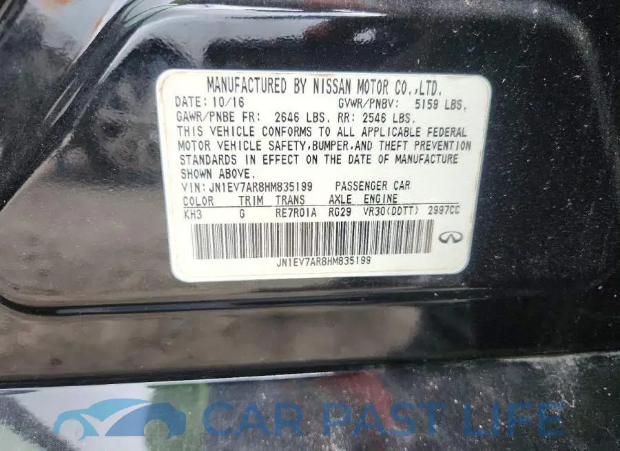 JN1EV7AR8HM835199# 12