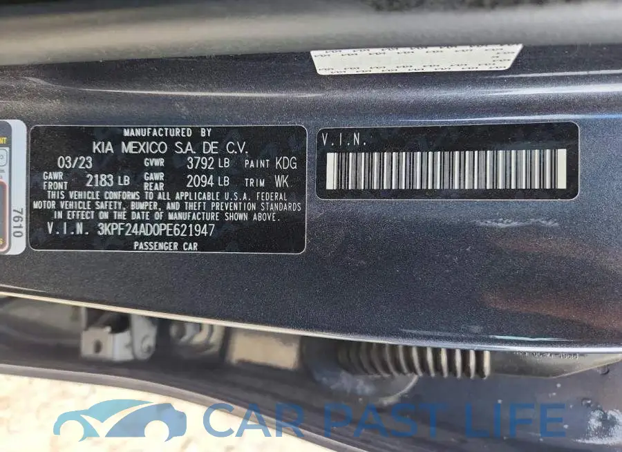 3KPF24AD0PE621947# 12