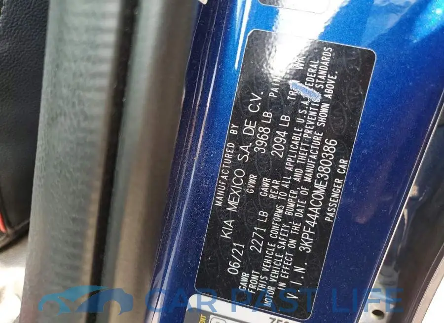 3KPF44AC0ME380386# 12