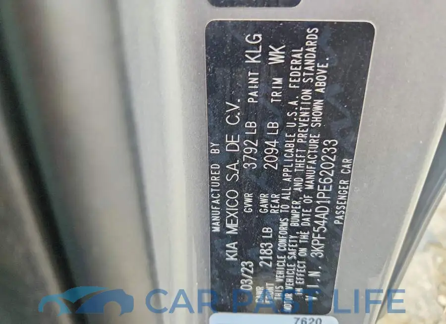 3KPF54AD1PE620233# 12