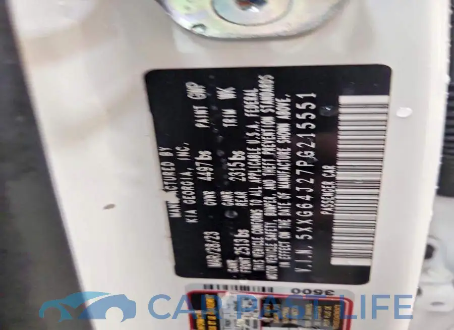 5XXG64J27PG215551# 12