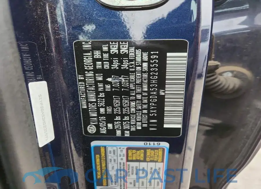 5XYPGDA53HG235591# 13