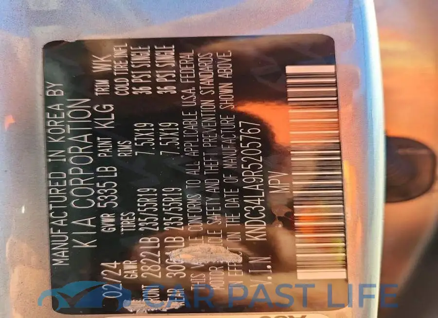KNDC34LA9R5205767# 13