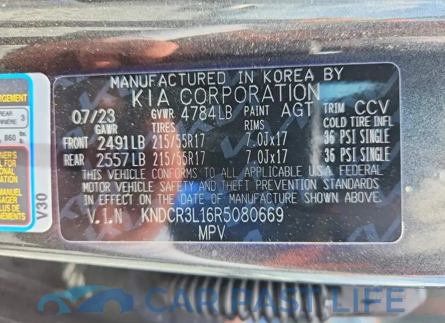KNDCR3L16R5080669# 13
