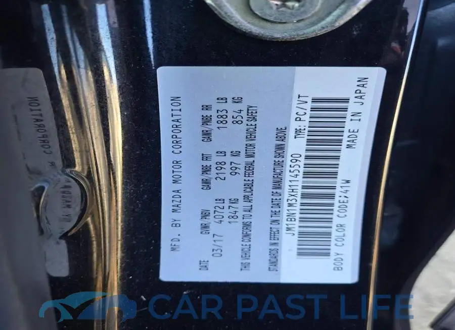 JM1BN1M3XH1145590# 12