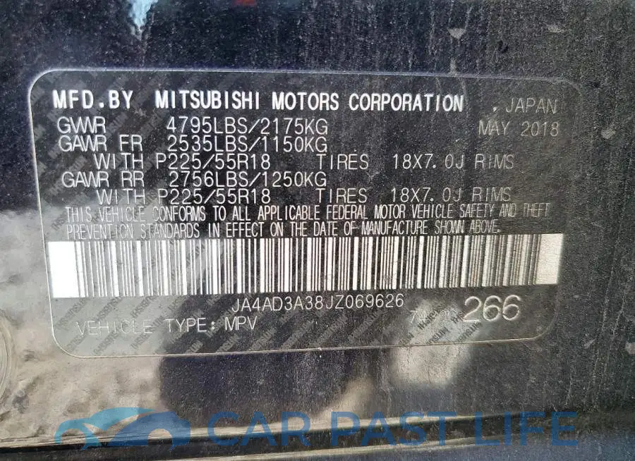 JA4AD3A38JZ069626# 13