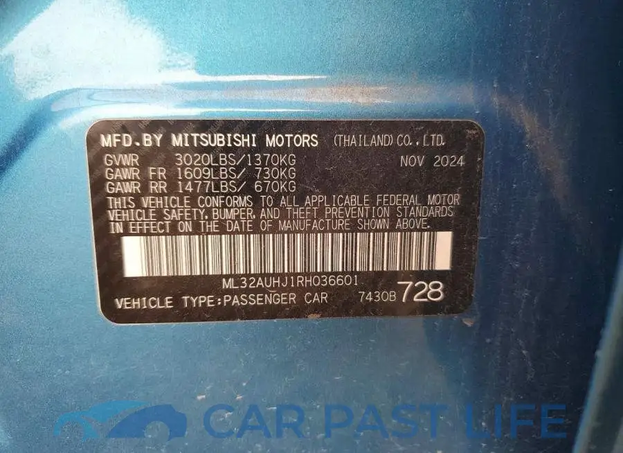 ML32AUHJ1RH036601# 12