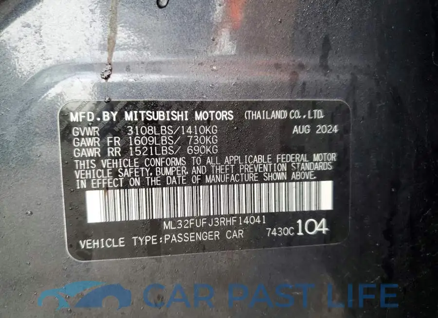 ML32FUFJ3RHF14041# 12
