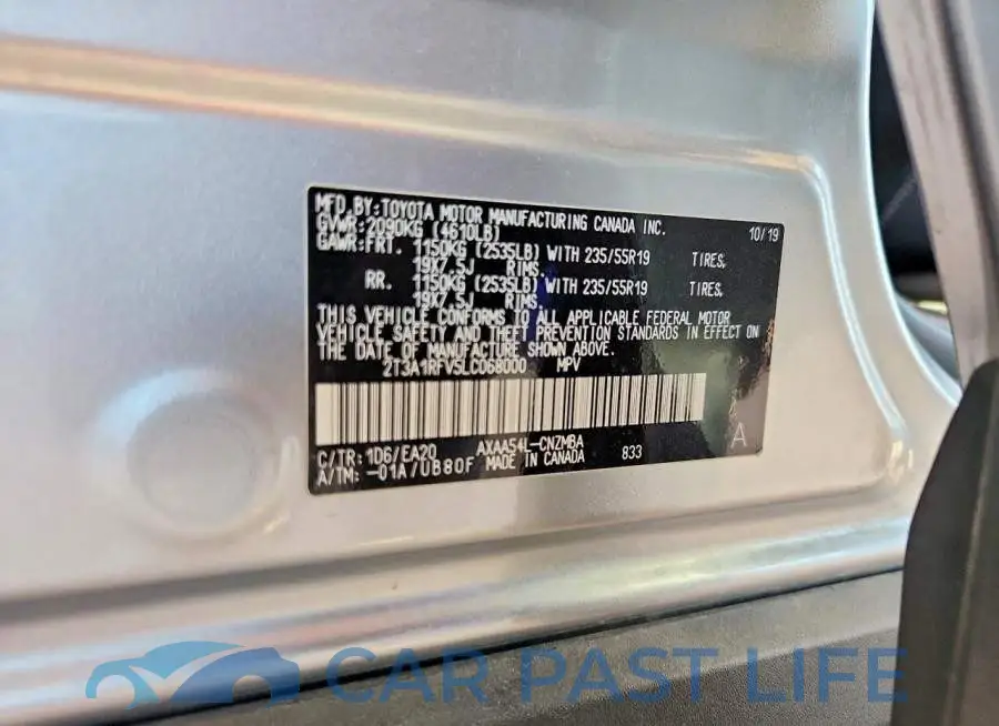 2T3A1RFV5LC068000# 14