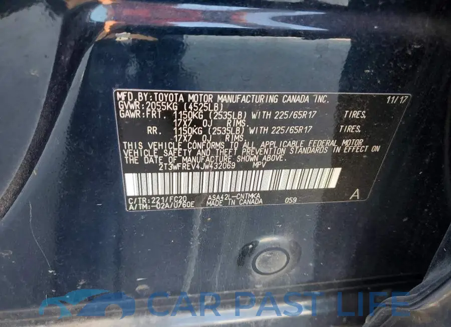 2T3WFREV4JW432069# 13