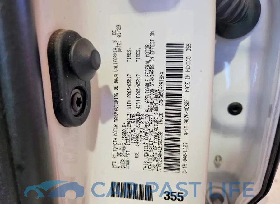 3TMCZ5AN4LM323320# 12