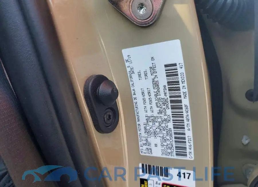 3TMCZ5AN7LM308309# 12