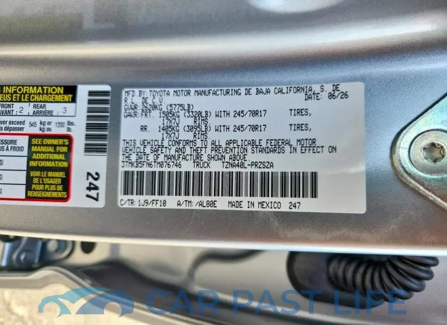 3TMKB5FN6TM076746# 13