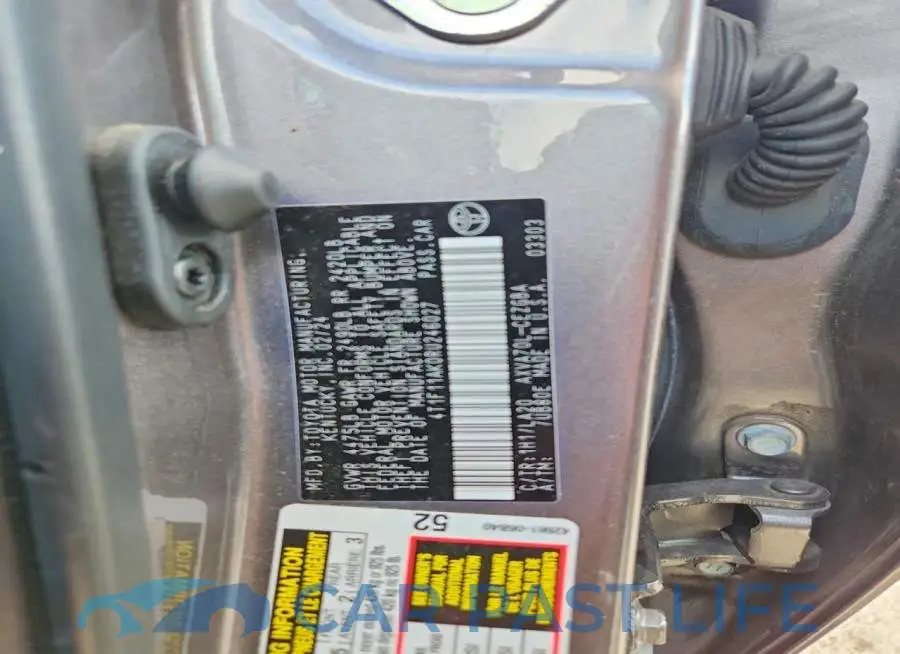 4T1F11AK0RU246027# 12