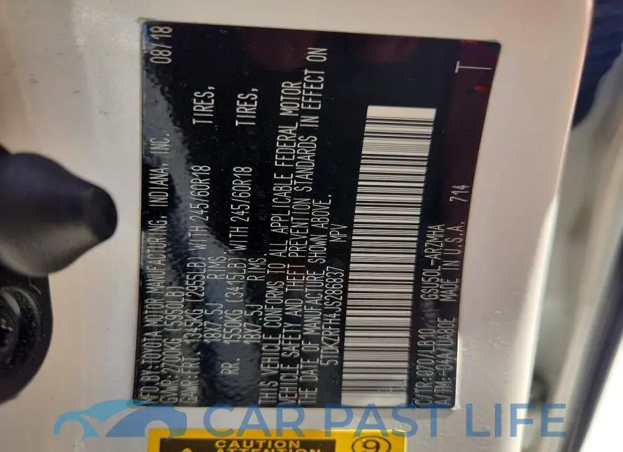 5TDKZRFH4JS286837# 13