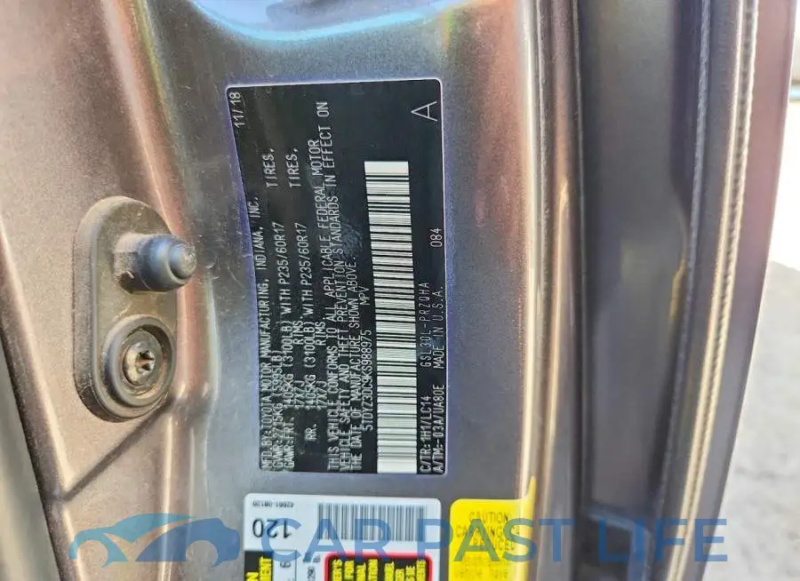 5TDYZ3DC9KS988975# 13