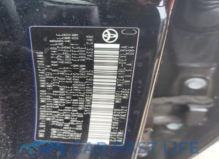 5YFB4MDE0RP176785# 13
