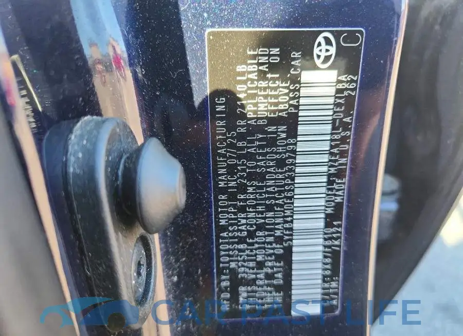 5YFB4MDE6SP339798# 13