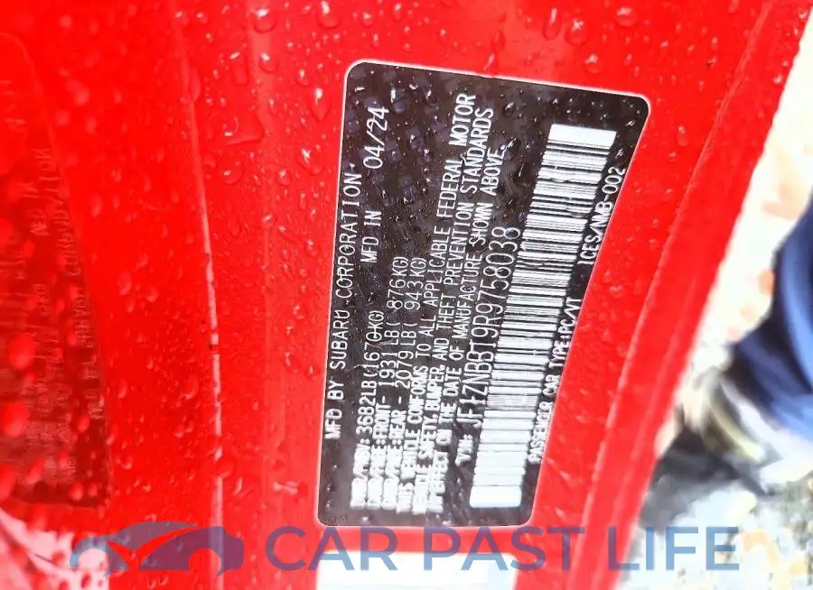 JF1ZNBB19R9758038# 12