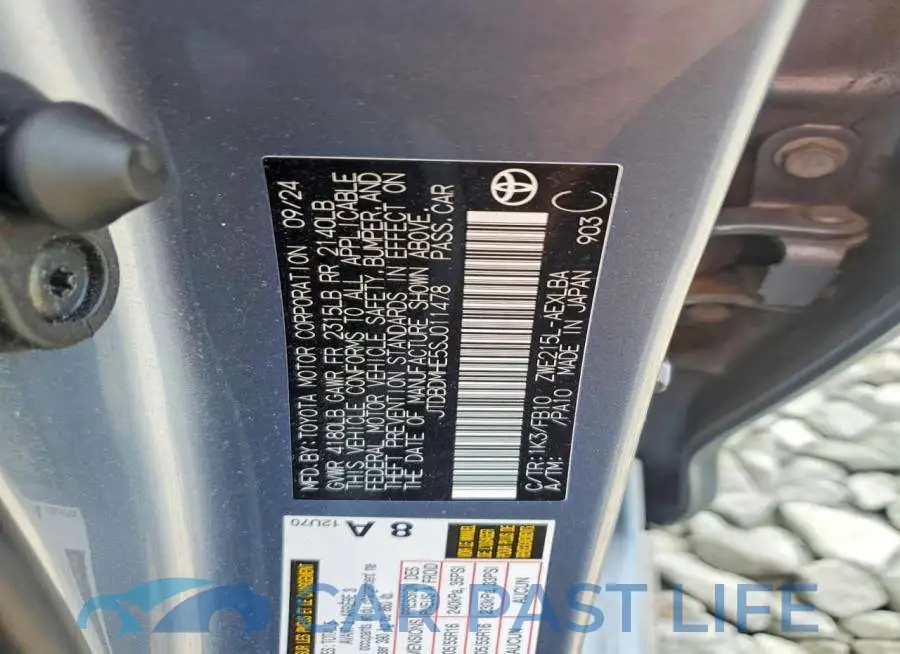 JTDBDMHE5SJ011478# 13
