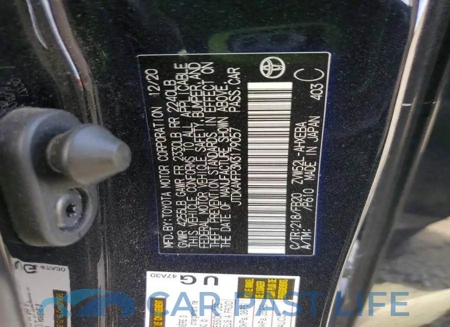 JTDKAMFP3M3179057# 12