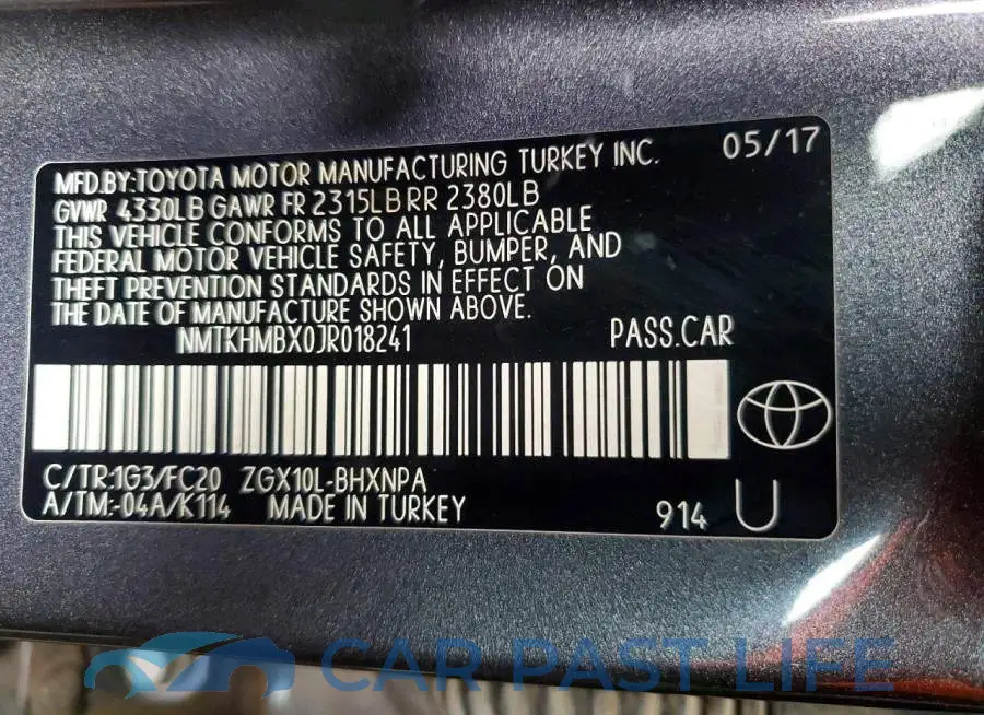 NMTKHMBX0JR018241# 13