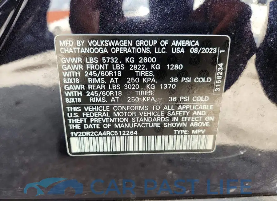 1V2DR2CA4RC512264# 13