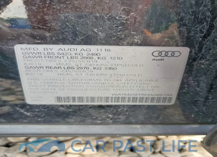 WA1M2AFP5HA088744# 13