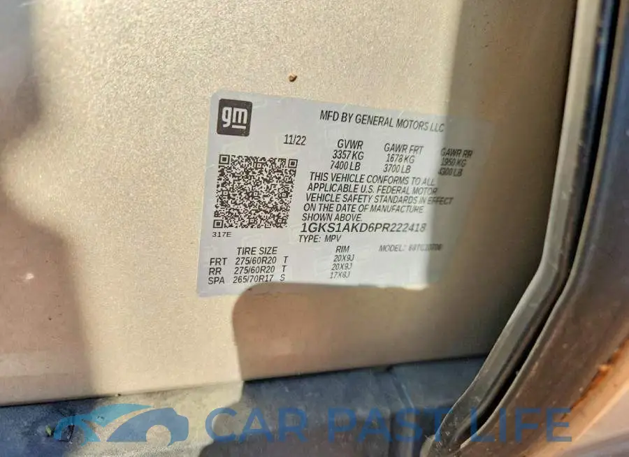 1GKS1AKDPR222418# 13
