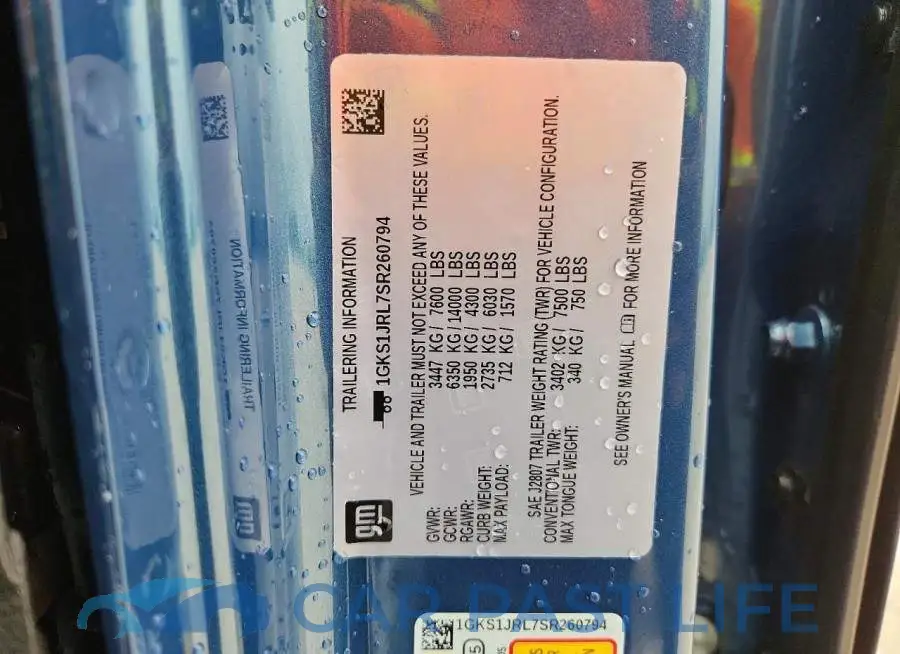 1GKS1JRL7SR260794# 14