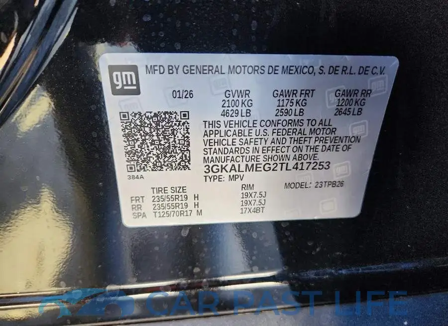 3GKALMEG2TL417253# 13