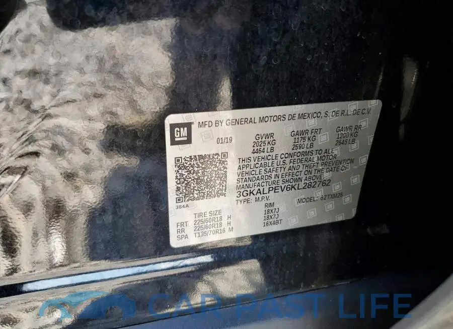 3GKALPEV6KL282762# 13