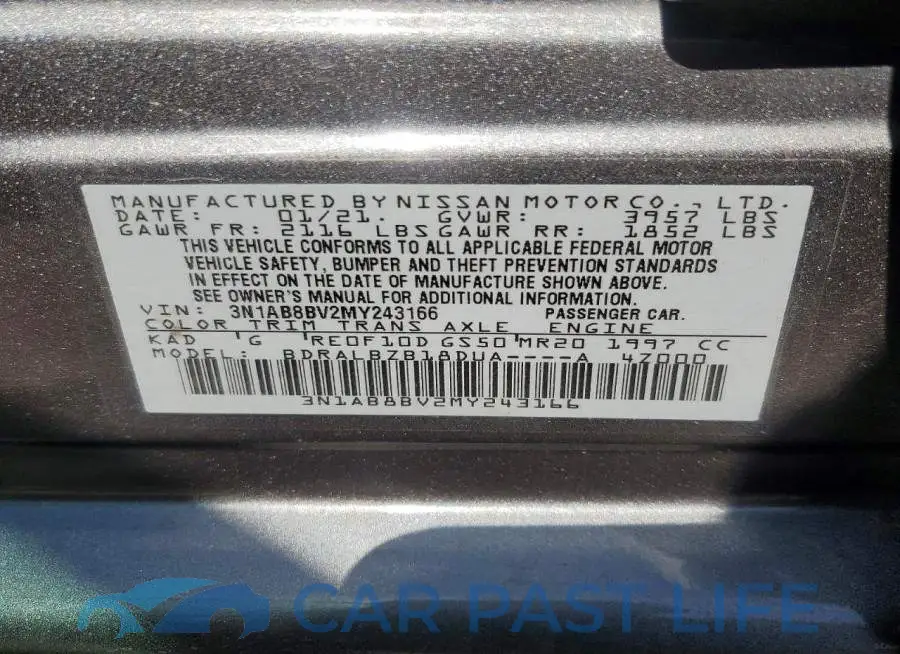 3N1AB8BV2MY243166# 12