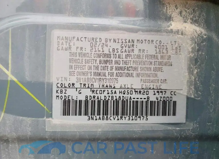 3N1AB8CV1RY310975# 12