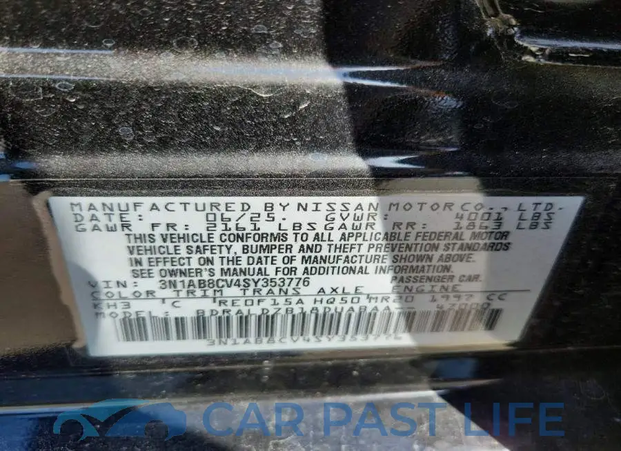 3N1AB8CV4SY353776# 12