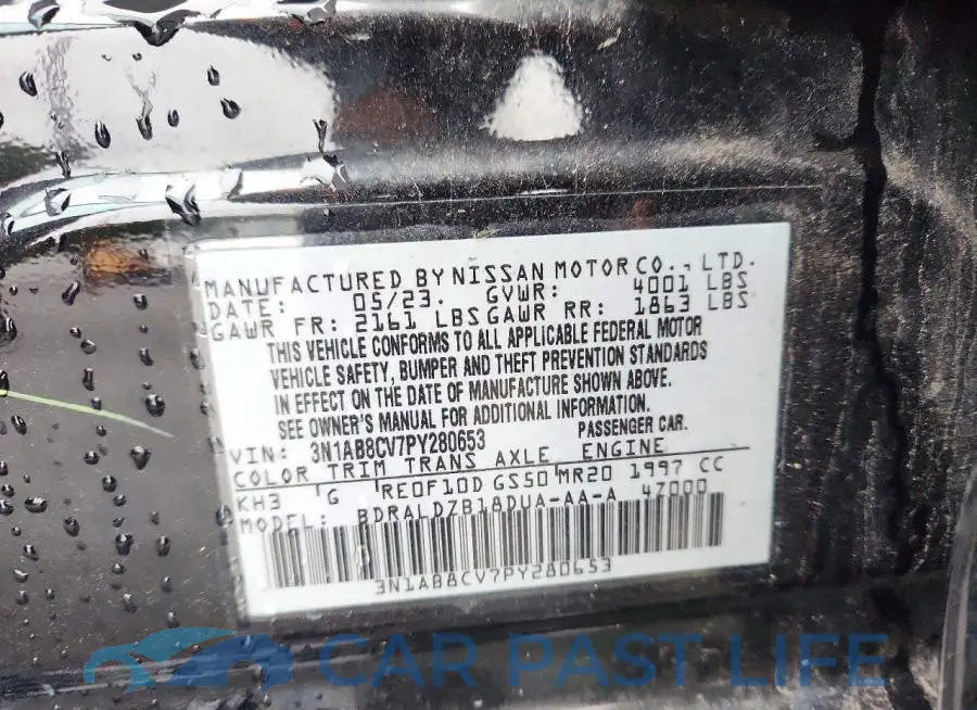 3N1AB8CV7PY280653# 12