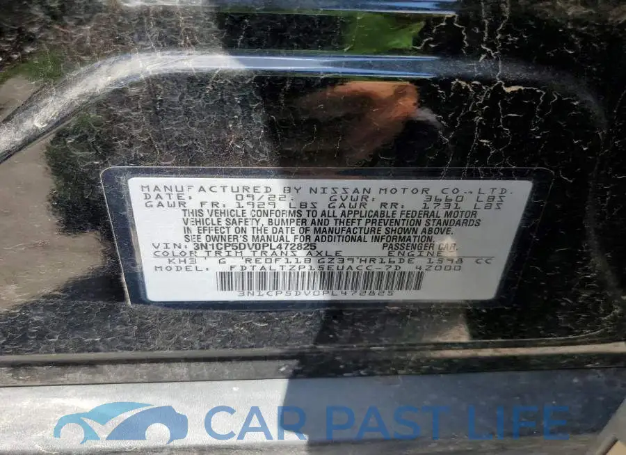 3N1CP5DV0PL472825# 13